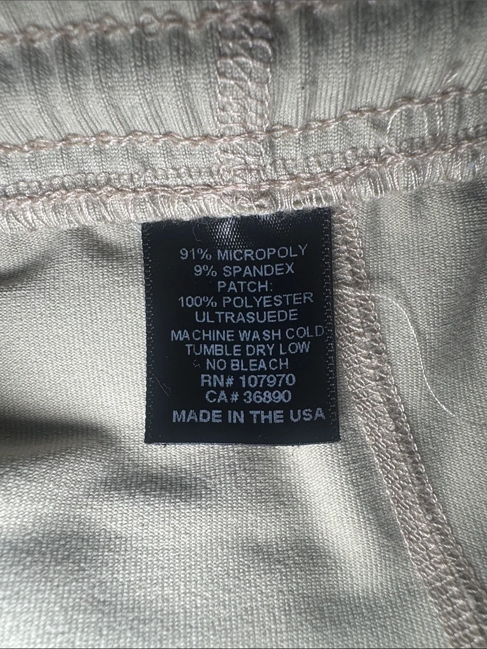 KERRITS Kid Performance Knee Patch Riding Tight Tan EUC KP Size Youth L YL $64